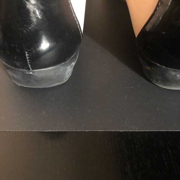 Clarks Collection Ballet Slip-on Flats Women Sz 8 M Kinzie Light Pink‎ & Patent - Picture 7 of 8